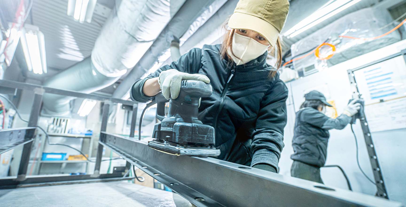 美観‧機能性などを要求される精密塗装が得意